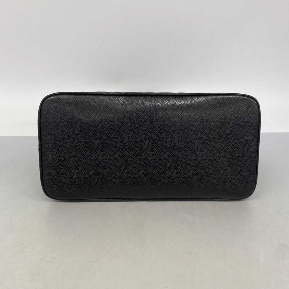 CHANEL Black Caviar Leather Reissue Tote Bag - Picture 3 of 11